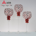ATO Home Decoration Glass Abstract New Candlestick Holders